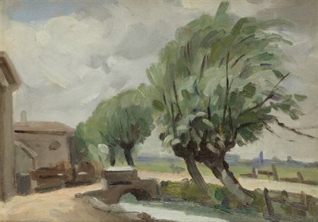 MARIO ALBANO<BR>Torino 1896 - 1968<BR>"Mattino"