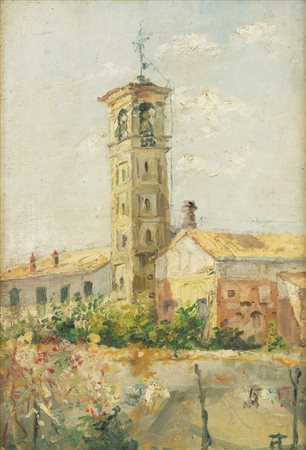 ANGELO CREMONA<BR>Milano 1899-1948 Milano<BR>"Campanile"