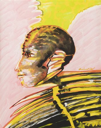 REMO BRINDISI<BR>Roma 1918 - 1996 Milano<BR>"Senza titolo"