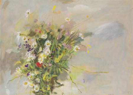 RICCARDO CHICCO<BR>Torino 1910 - 1973<BR>"Mazzo di fiori"