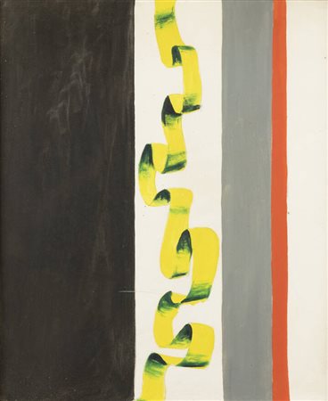 ALBINO GALVANO<BR>Torino 1907 - 1990<BR>"Senza titolo" 18/8/71