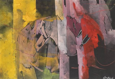 PIERO RUGGERI<BR>Torino 1930 - 2009<BR>"Senza titolo"