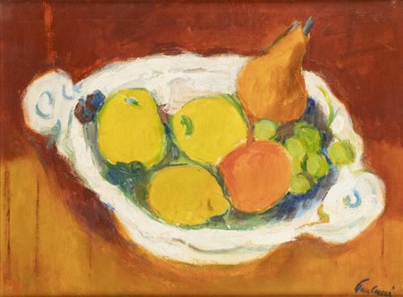 ENRICO PAULUCCI<BR>Genova 1901 - 1999 Torino<BR>"Natura morta"  1970