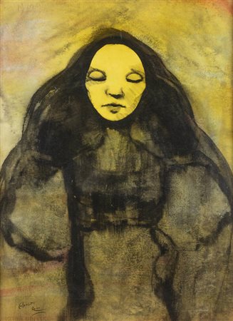 ENRICO COLOMBOTTO ROSSO<BR>Torino 1925 - 2013 Casale Monferrato (AL)<BR>"Senza titolo"