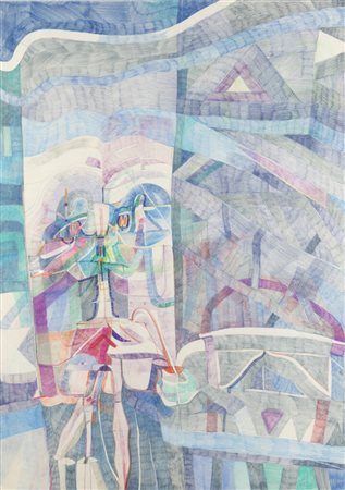 BEPPE DEVALLE<BR>Torino 1940 - 2013<BR>"Alice XI" 1962