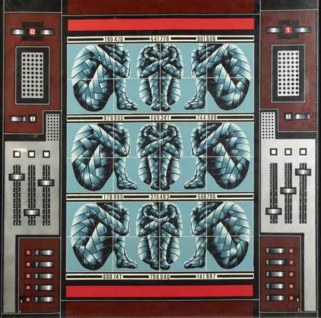 GERICO (GERI PIERO)<BR>Somma Lombardo (Varese) 1946<BR>"Casellario" anni '70