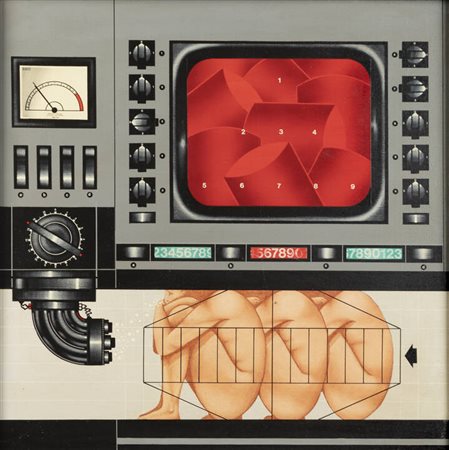 GERICO (GERI PIERO)<BR>Somma Lombardo (Varese) 1946<BR>"Video 7" 1978