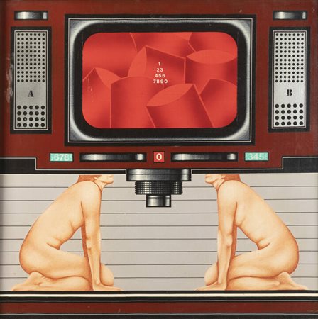 GERICO (GERI PIERO)<BR>Somma Lombardo (Varese) 1946<BR>"Video 6" 1978