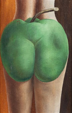 FABRIZIO RICCARDI<BR>Roma 1942<BR>"Sostenere la causa" 1973