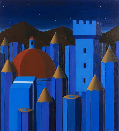 ANTONIO BENCICH<BR>Biella 1949<BR>"Notturno" 2024