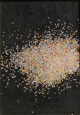 Tano FESTA Roma 1938 - Roma 1988 Coriandolo, 1984, acrilico e coriandoli su...