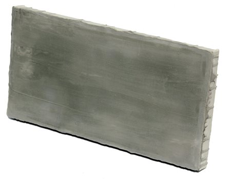 Enzo CACCIOLA Arenzano, 1945 1.11.1976, 1976, cemento su tela applicato su...