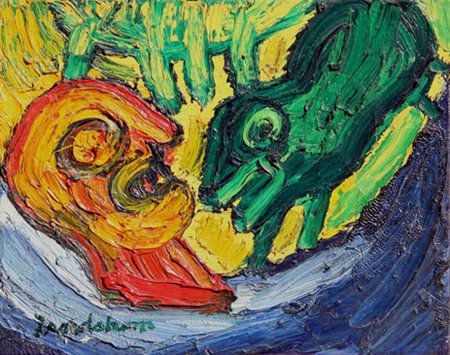 Bengt LINDSTROM Storsjokapell 1925 - Storsjokapell 2008 L'homme au chien...