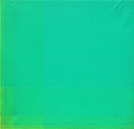 Jorrit TORNQUIST Graz 1938 OP322, 1971, acrilico su tela, cm. 80 x 80,...
