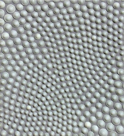 Davide NIDO Senago 1966 - Milano, 2014 Onda grigia, 2004, colle termofusibili...