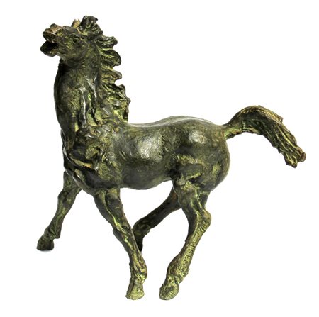 Augusto MURER Falcade, Belluno 1922 - Padova 1985 Cavallo, 1983, bronzo, cm....
