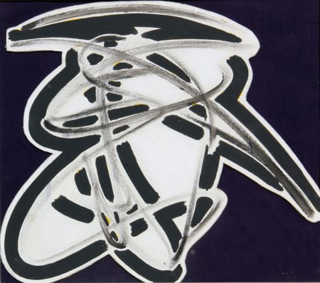 Gianni ASDRUBALI Viterbo 1955 Senza titolo, 1992, tecnica mista su...