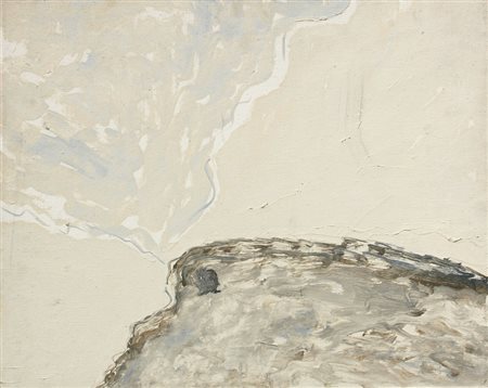Livio MARZOT Induno Olona, 1934 Stato di grazia di un monte, 1961, olio su...