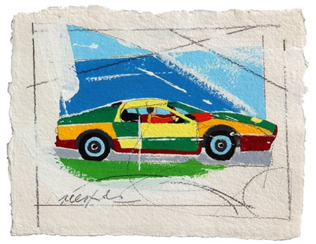 Ugo NESPOLO Mosso Santa Maria (Bi) 1941 Senza titolo, tecnica mista su...