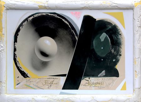 Pierluigi BELLACCI Arezzo, 1948 Silair, 2014, tecnica mista su cartoncino...