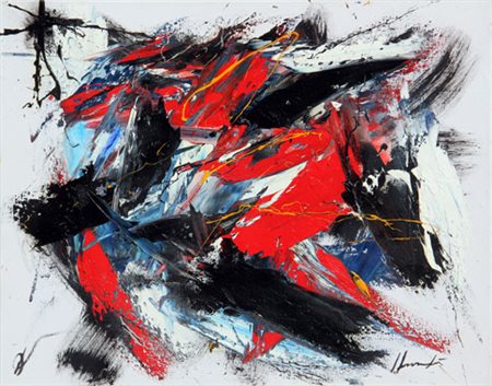 Silvio FORMICHETTI Pratola Peligna, 1969 Senza titolo, 2012, olio su tela,...