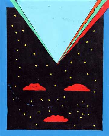 Tano FESTA Roma 1938 - Roma 1988 Senza titolo, 1974, acrilico su tela, cm....