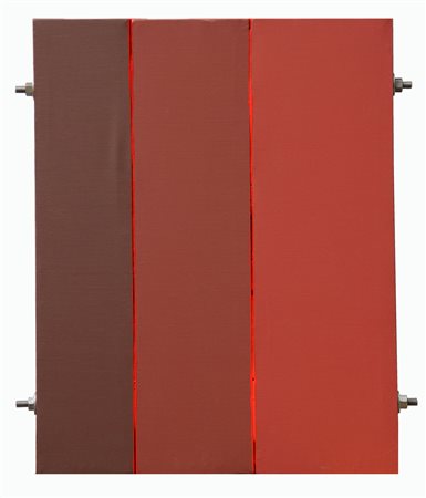 Enzo CACCIOLA Arenzano, 1945 N.6, 2012, multigum su tela, cm. 60 x 46, Firma,...