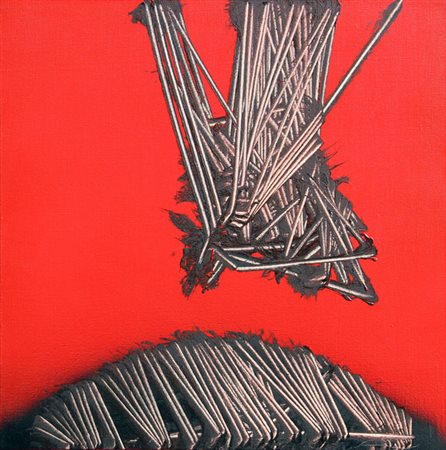 Emilio SCANAVINO Genova 1922 - Milano 1986 Dall'alto, anni 70, olio su tela...