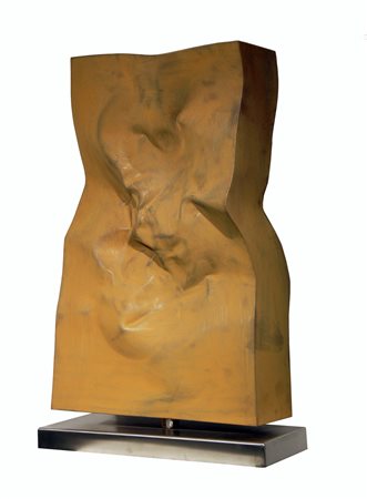 Helidon XHIXHA Durazzo, 1970 Superficie terrestre, 2013, cor-ten e acciaio,...