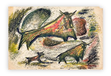 GIANDANTE X (1900-1984) - Studio, anni '40