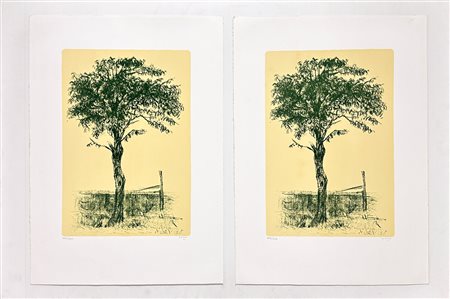 ALBERTO ZIVERI (1908-1990) - Lotto unico composto da 2 litografie