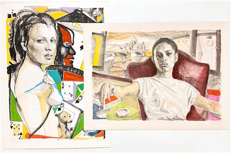 UGO ATTARDI (1923-2006) - Lotto unico composto da 2 opere grafiche