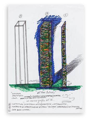 NATO FRASCÀ (1931-2006) - Columna pratensis, 2003