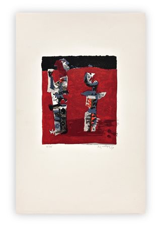 JOSÉ ORTEGA (1921-1990) - Senza Titolo (La moisson), 1965