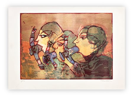 MINO MACCARI (1898-1989) - Senza Titolo