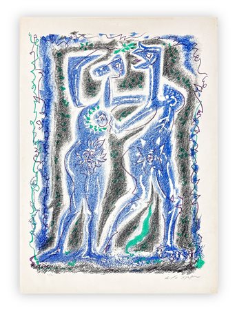 ANDRÉ MASSON (1896-1987) - L'intrigue, 1970