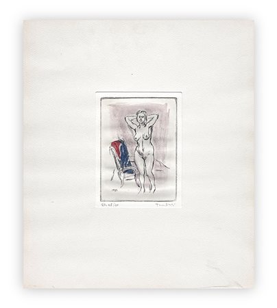 ORFEO TAMBURI (1910-1994) - Senza Titolo