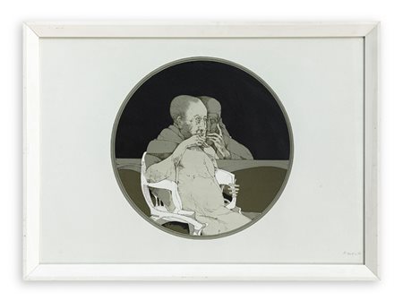 KARL PLATTNER (1919-1986) - Il segreto, 1976