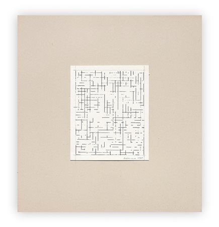 DADAMAINO (1930-2004) - L'Incoscio razionale, 1975