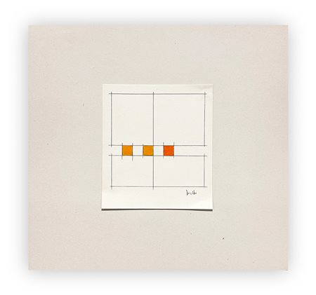 AUTORE INDECIFRATO  -Senza Titolo