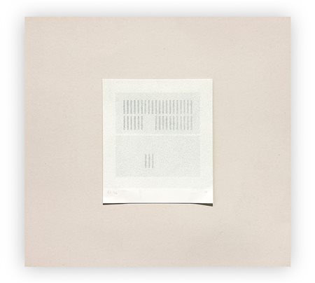 AUTORE INDECIFRATO  -Senza Titolo