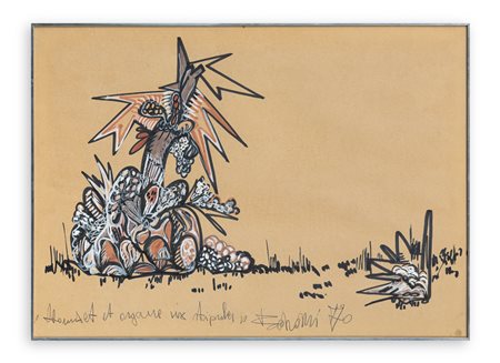 AUTORE INDECIFRATO - Senza Titolo, 1970