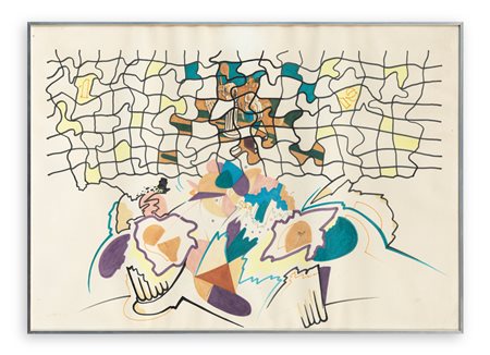 AUTORE INDECIFRATO - Senza Titolo, 1972