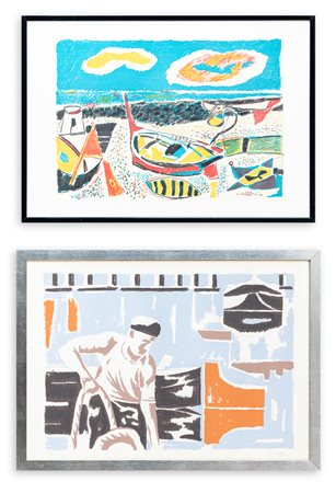 AUTORI VARI (ENRICO PAULUCCI E ATTILIO ROSSI) - Lotto unico di 2 opere