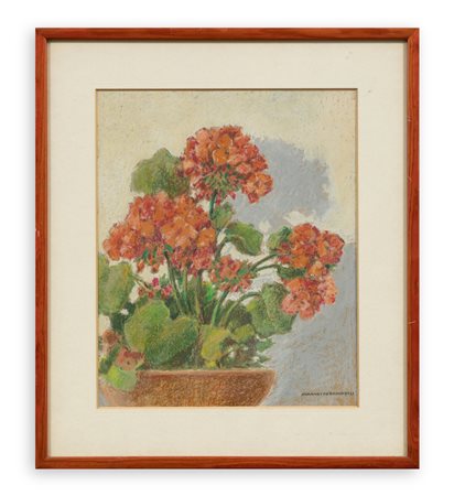 GIANNETTO BENISCELLI (1917-2005) - Senza Titolo (Composizione floreale)