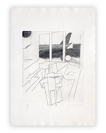 PIERO GUCCIONE (1935-2018 - Senza Titolo, 1971