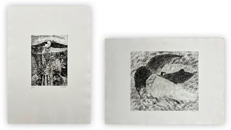 ENRICO PAULUCCI (1901-1999) - Lotto unico composto da 2 opere grafiche