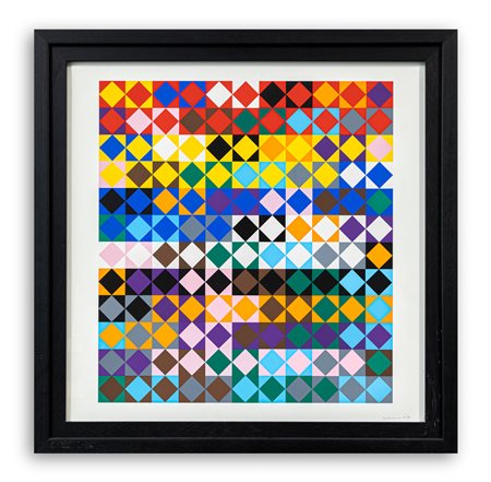 DADAMAINO (1930-2004) - Mappa cromatica