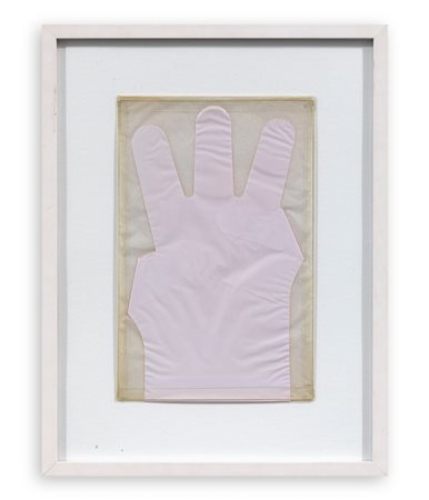 ENRICO BAJ (1924-2003) - Glove glam - S.M.S., 1969