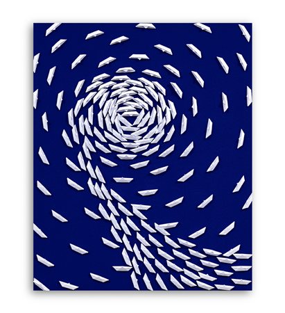 RICCARDO GUSMAROLI (1963) - Vortice Blu